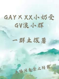 GAYⅩXX小奶受GV浪小辉