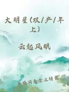 大明星(双/产/年上)