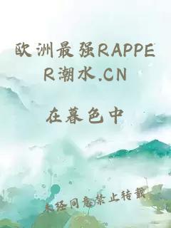 欧洲最强RAPPER潮水.CN