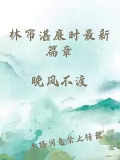 林帘湛廉时最新篇章