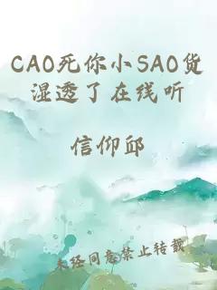 CAO死你小SAO货湿透了在线听