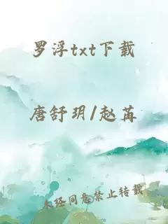 罗浮txt下载