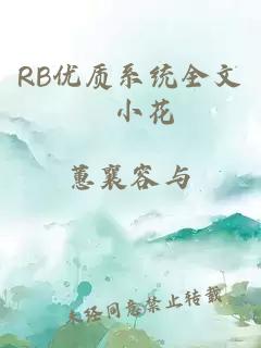 RB优质系统全文寀小花