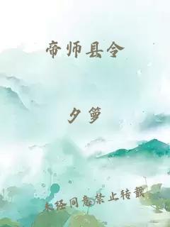 帝师县令