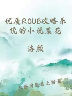 优质ROUB攻略系统的小说菜花