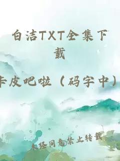 白洁TXT全集下载