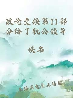 敌伦交换第11部分给了轨公领导