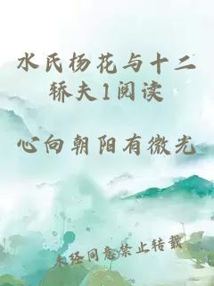 水氏杨花与十二轿夫1阅读