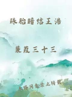 珠胎暗结王浩