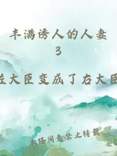 丰满诱人的人妻3