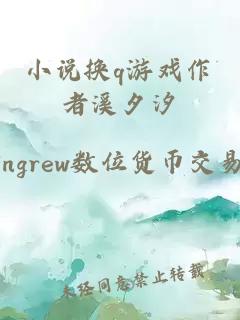 小说换q游戏作者溪夕汐