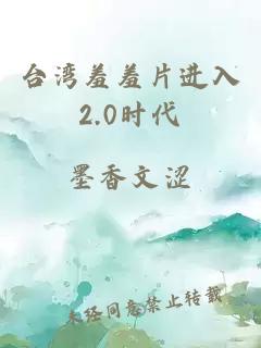 台湾羞羞片进入2.0时代