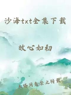 沙海txt全集下载