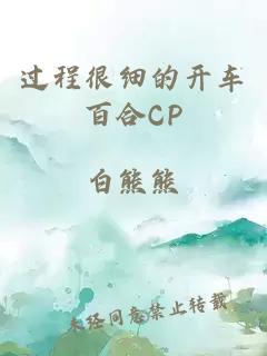 过程很细的开车百合CP