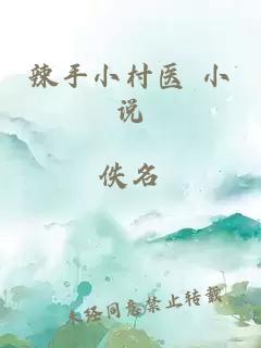 辣手小村医 小说