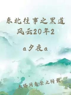 东北往事之黑道风云20年2