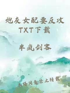 炮灰女配要反攻TXT下载