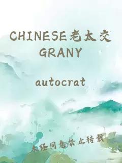 CHINESE老太交GRANY